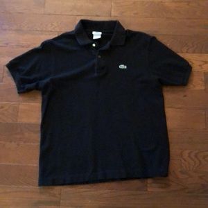 Black LaCoste shirt